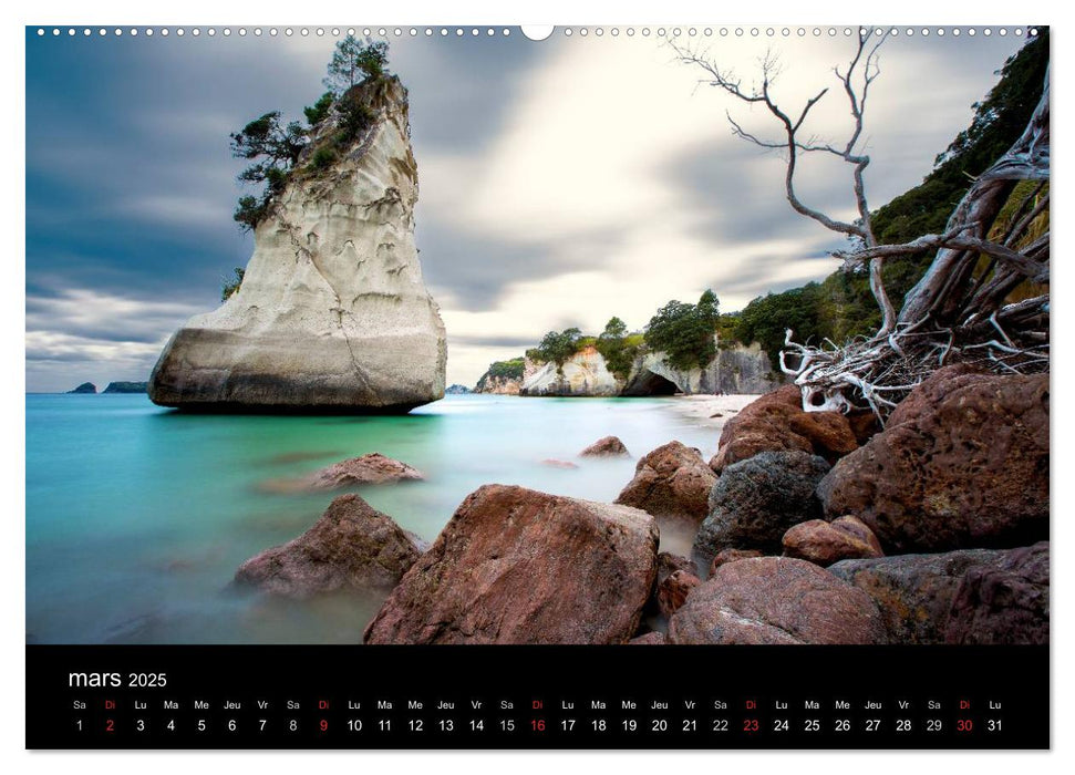 Aotearoa Nouvelle-Zélande (CALVENDO Calendrier supérieur 2025)