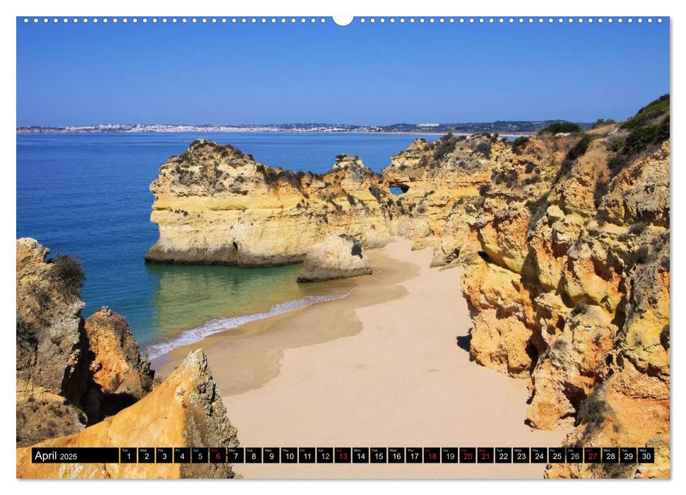 Algarve - The most beautiful European coast (CALVENDO Premium-Calendar 2025)