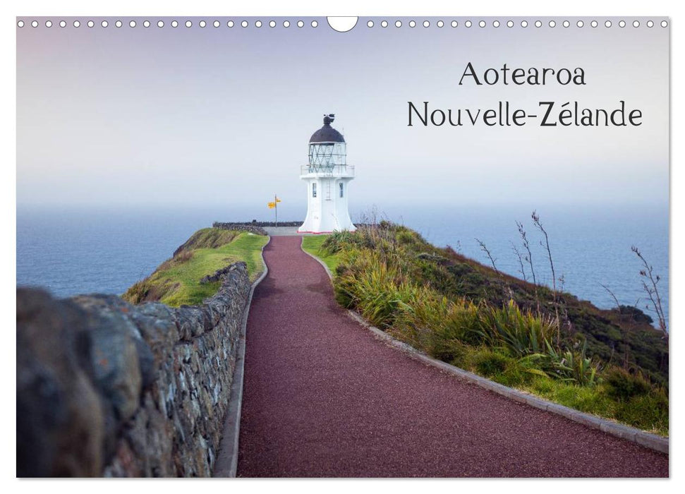 Aotearoa Nouvelle-Zélande (CALVENDO Calendrier mensuel 2025)