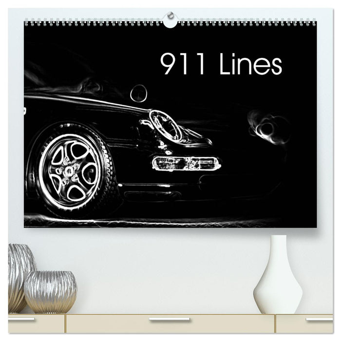 911 Lines (CALVENDO Premium-Calendar 2025)