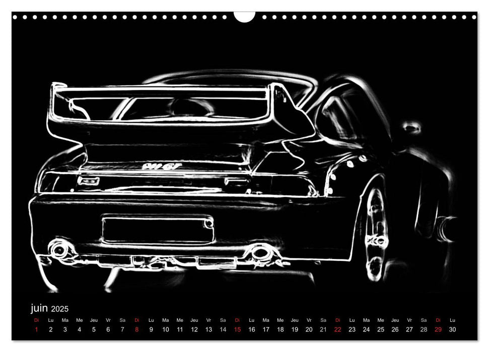 911 Lignes (CALVENDO Calendrier mensuel 2025)