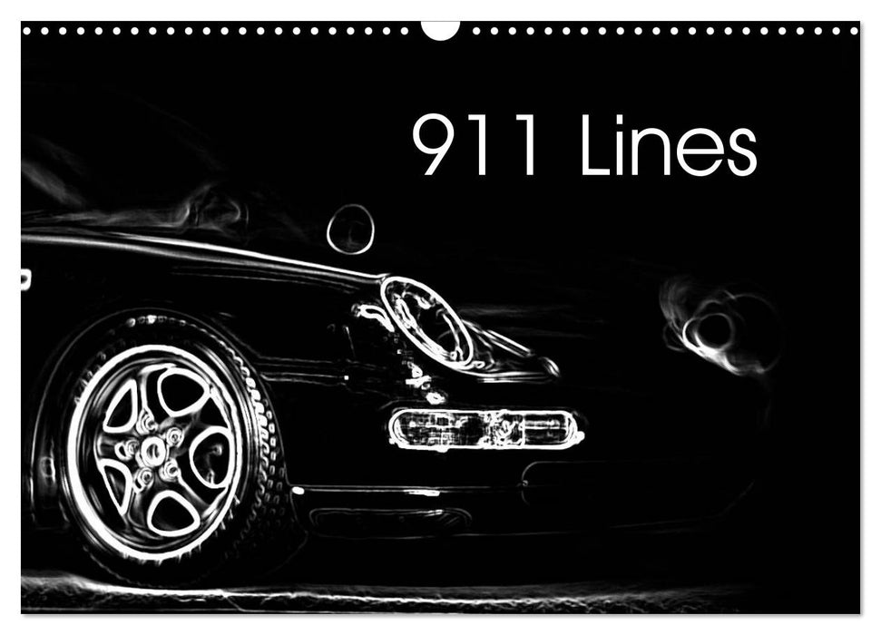 911 Lines (CALVENDO Monthly Calendar 2025)