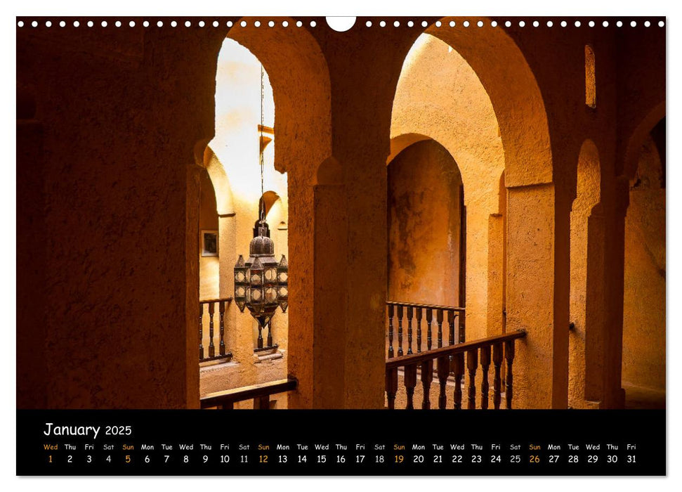 Impressions of Morocco 2025 (CALVENDO Monthly Calendar 2025)