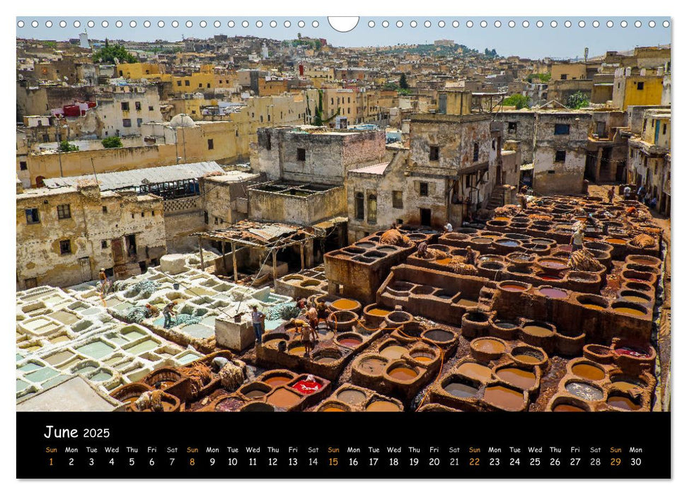 Impressions of Morocco 2025 (CALVENDO Monthly Calendar 2025)