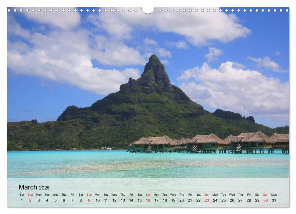 Beautiful Beaches and summer feelings (CALVENDO Monthly Calendar 2025)