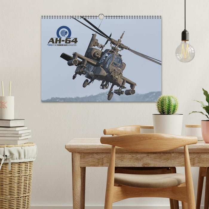 Hellenic Army AH-64 (CALVENDO Monthly Calendar 2025)