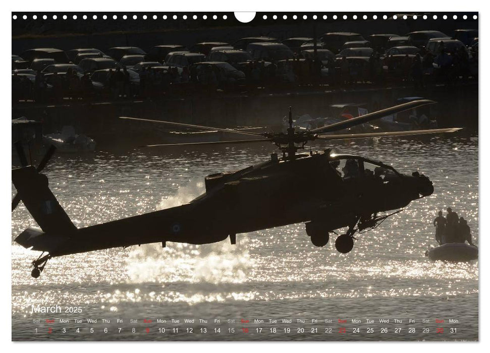 Hellenic Army AH-64 (CALVENDO Monthly Calendar 2025)