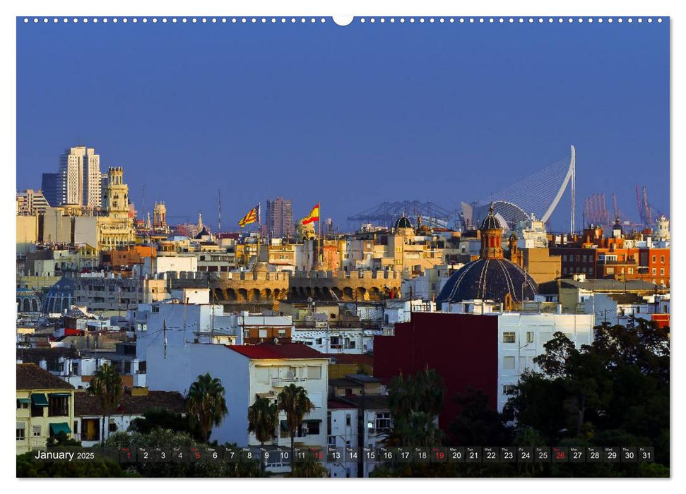 Valencia traditional and modern (CALVENDO Premium-Calendar 2025)