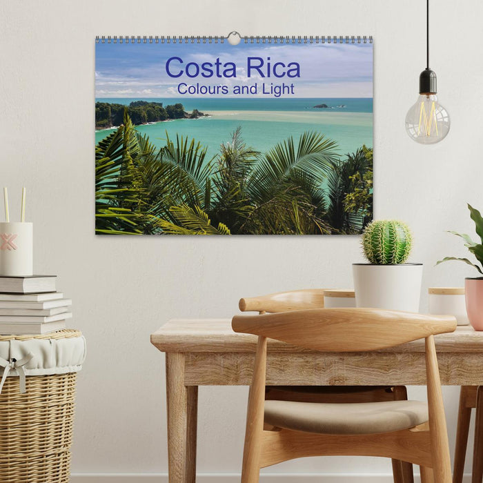 Costa Rica Colours and Light (CALVENDO Monthly Calendar 2025)