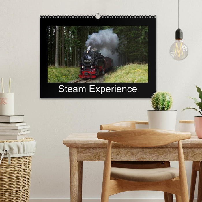 Steam Experience (CALVENDO Monthly Calendar 2025)