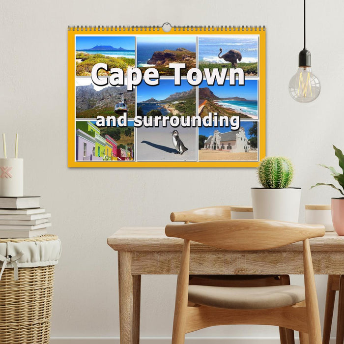 Cape Town and surrounding (CALVENDO Monthly Calendar 2025)