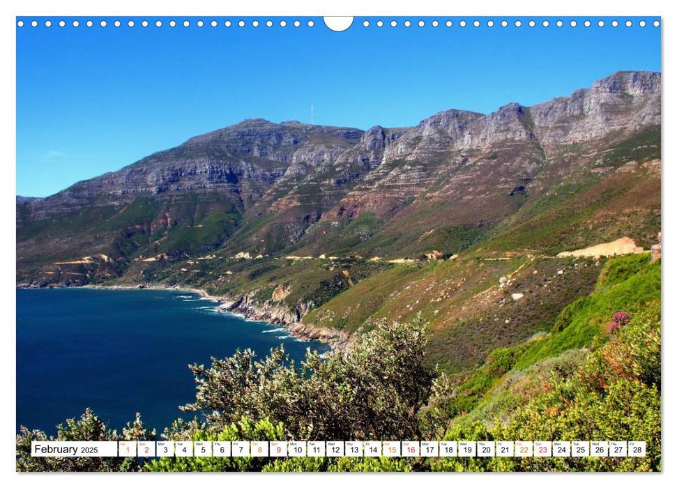 Cape Town and surrounding (CALVENDO Monthly Calendar 2025)