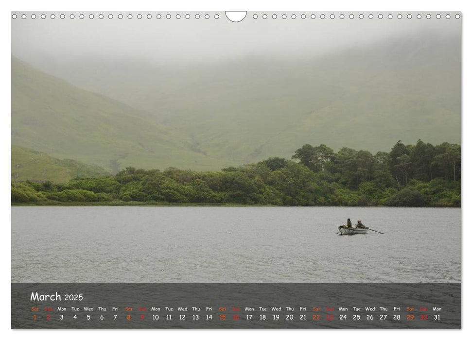 Irish Landscapes (CALVENDO Monthly Calendar 2025)