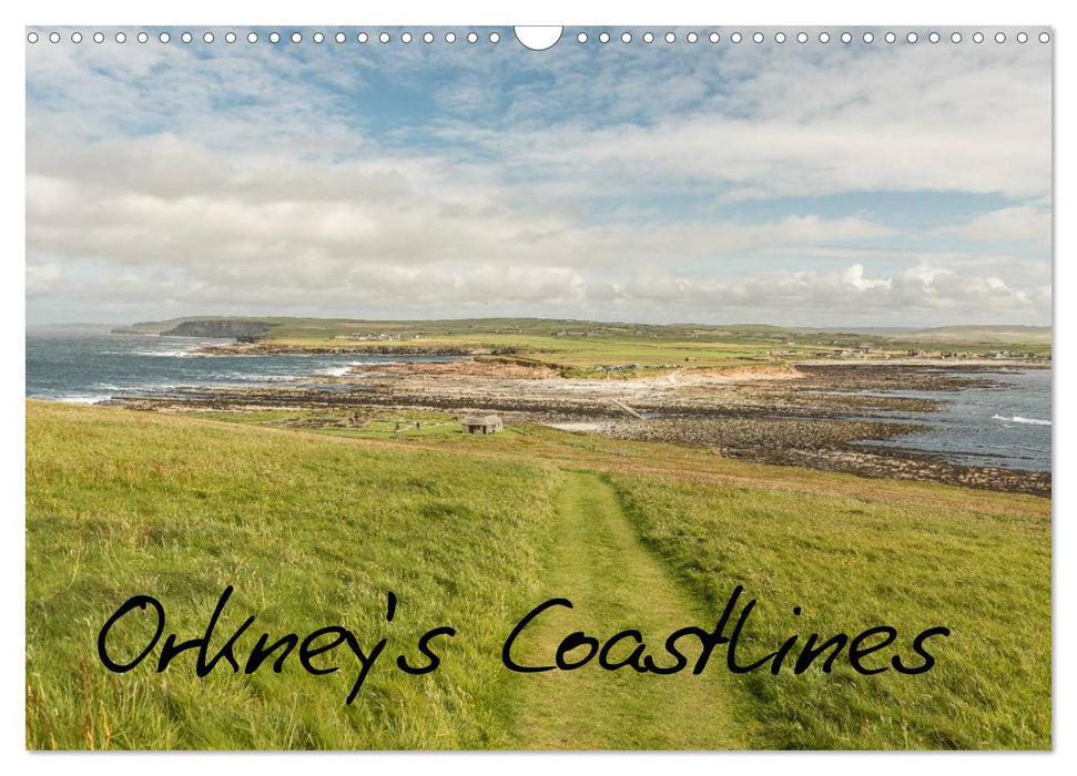 Orkney's Coastlines (CALVENDO Monthly Calendar 2025)