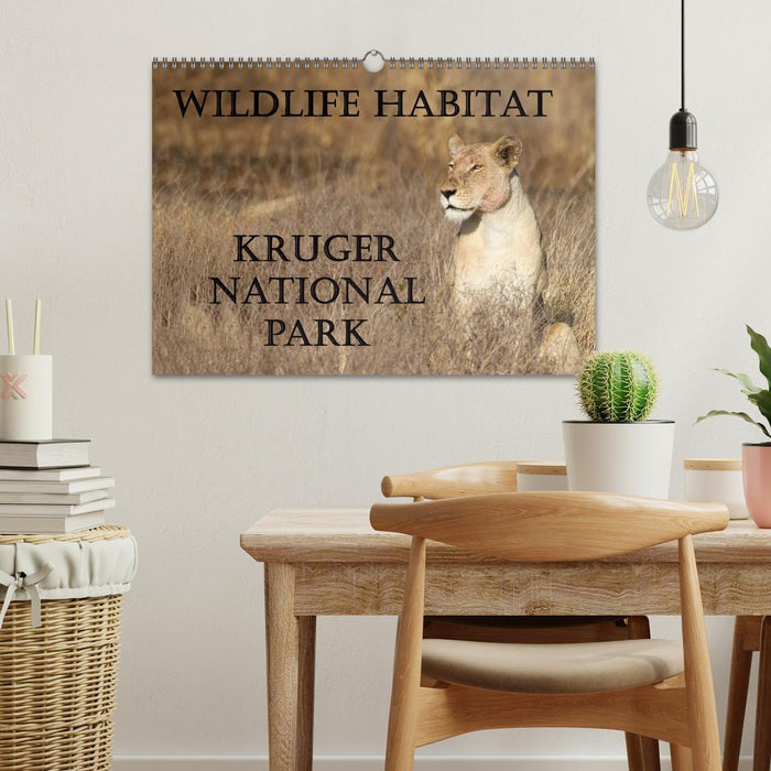 Wildlife Habitat Kruger National Park (CALVENDO Monthly Calendar 2025)