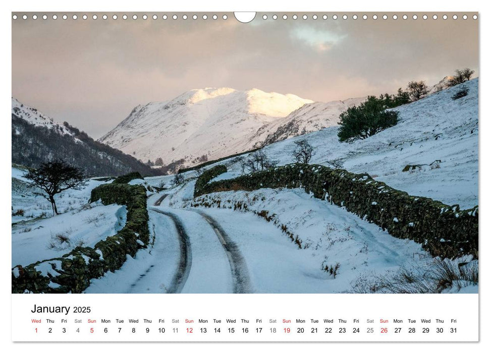 The Lake District 2025 Calendar (CALVENDO Monthly Calendar 2025)