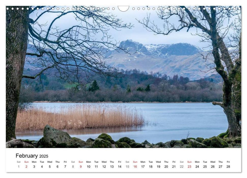 The Lake District 2025 Calendar (CALVENDO Monthly Calendar 2025)