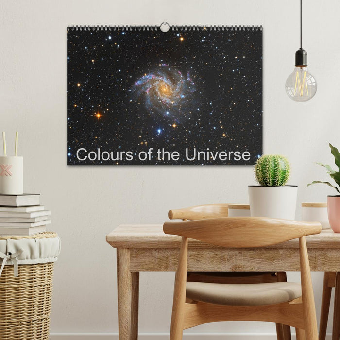 Colours of the Universe (CALVENDO Monthly Calendar 2025)