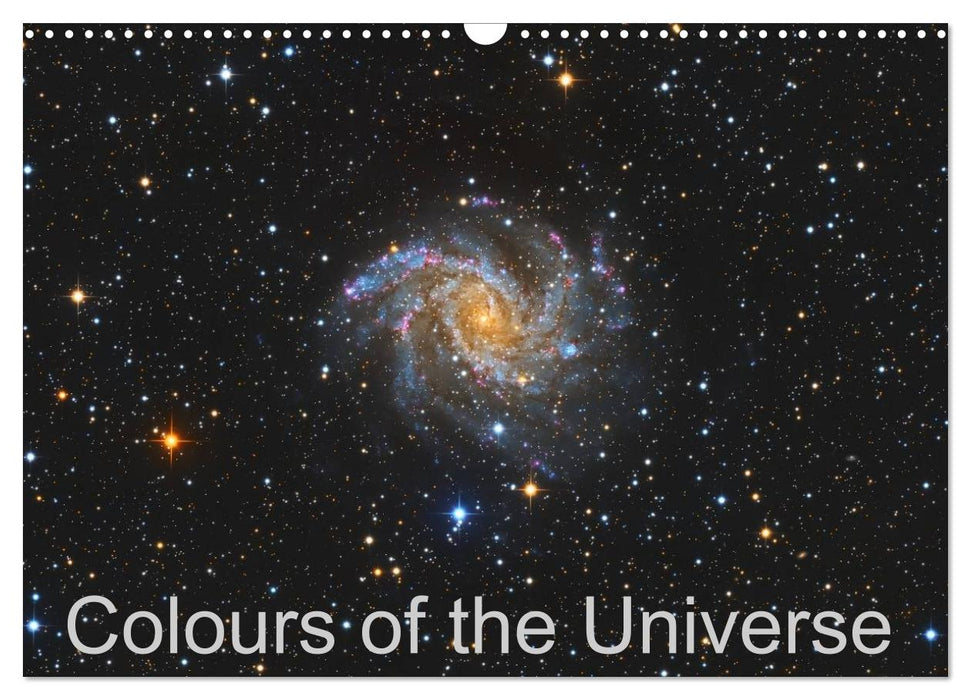 Colours of the Universe (CALVENDO Monthly Calendar 2025)