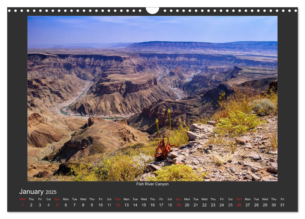 Namibia's Nature (CALVENDO Monthly Calendar 2025)