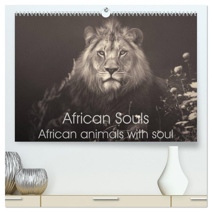 African Souls African animals with soul (CALVENDO Premium-Calendar 2025)