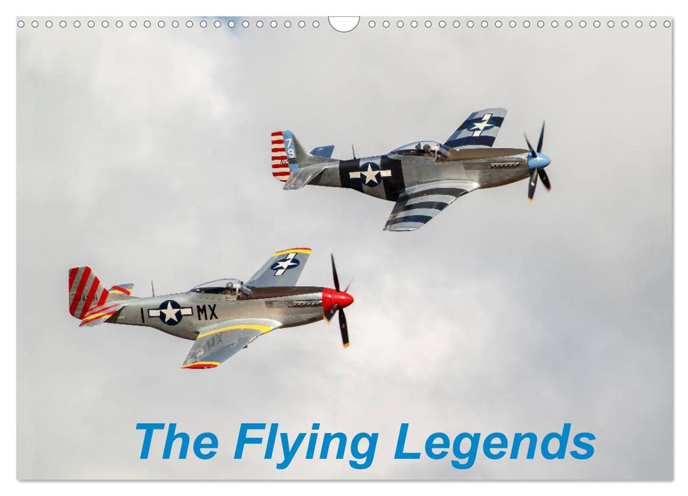 The Flying Legends (CALVENDO Monthly Calendar 2025)