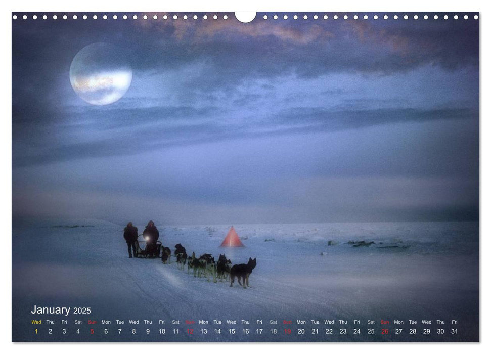 Moonlight symphony (CALVENDO Monthly Calendar 2025)