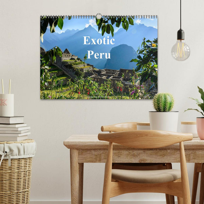 Exotic Peru (CALVENDO Monthly Calendar 2025)