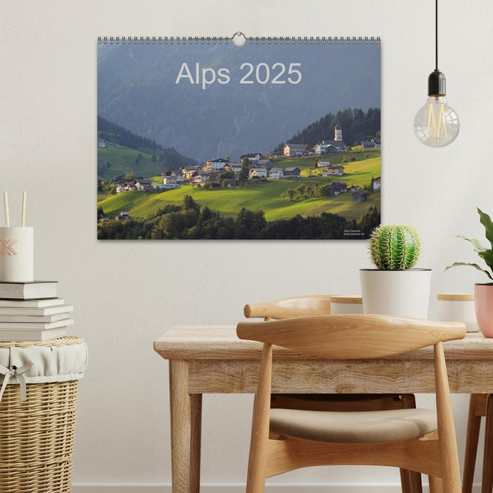 Alps 2025 (CALVENDO Monthly Calendar 2025)