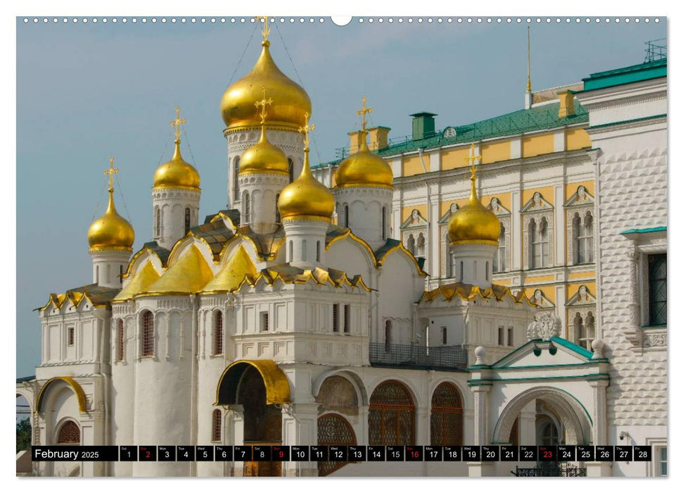 River Cruise Moscow to St. Petersburg (CALVENDO Premium-Calendar 2025)