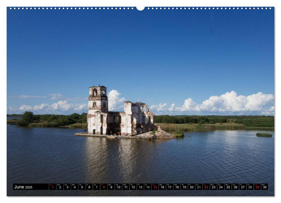 River Cruise Moscow to St. Petersburg (CALVENDO Premium-Calendar 2025)