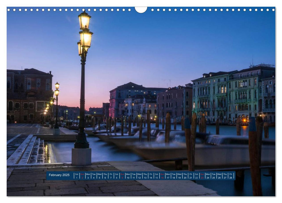 Magic Hour in Venice 2025 (CALVENDO Monthly Calendar 2025)