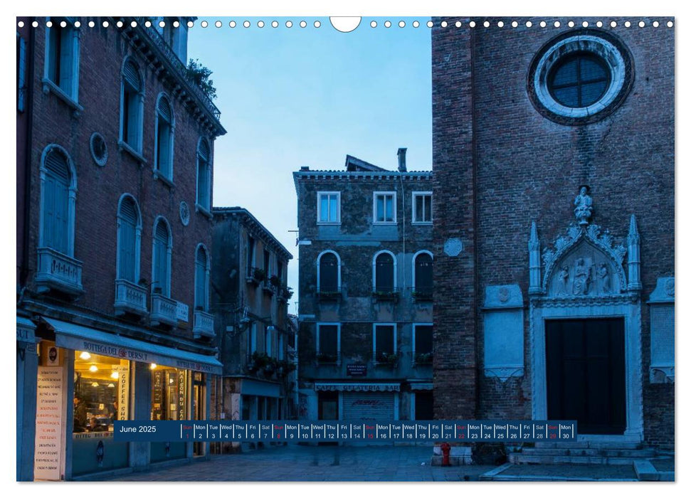 Magic Hour in Venice 2025 (CALVENDO Monthly Calendar 2025)