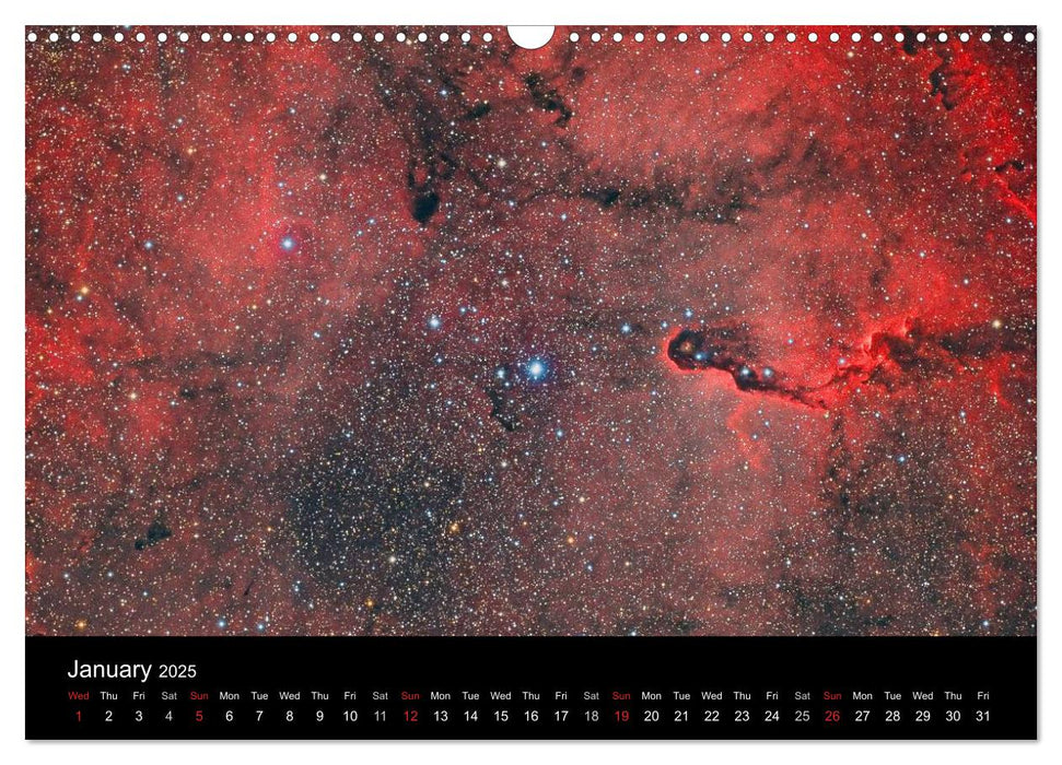 Deepsky (CALVENDO Monthly Calendar 2025)