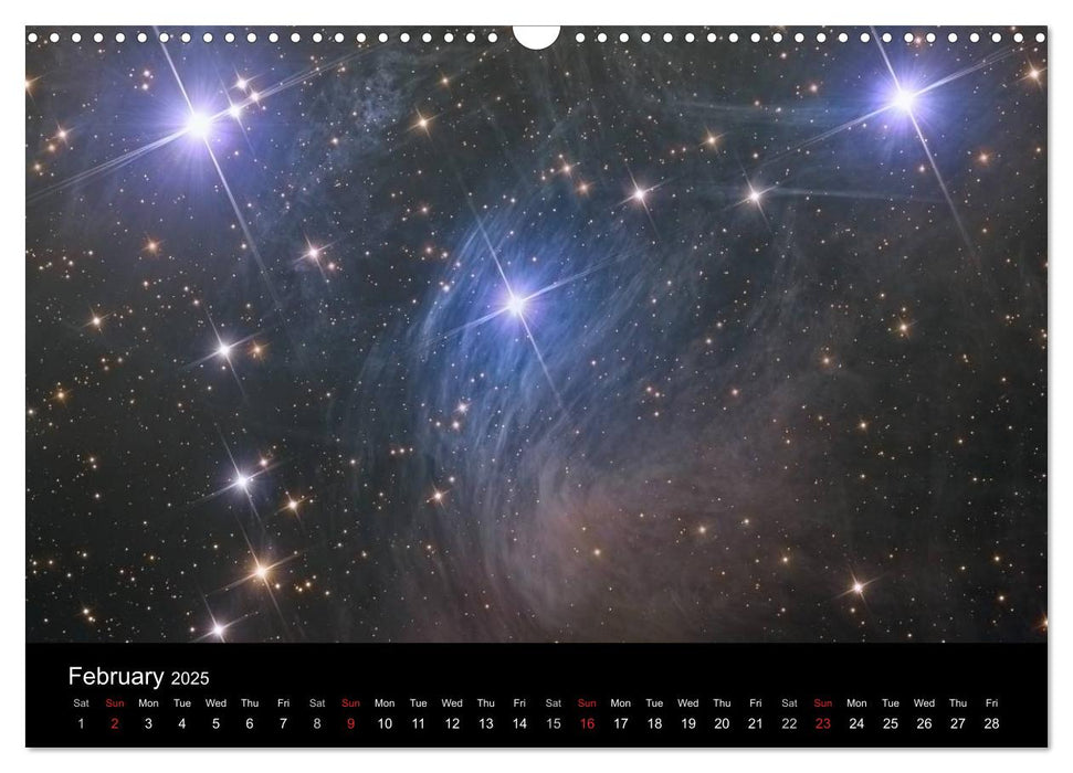 Deepsky (CALVENDO Monthly Calendar 2025)