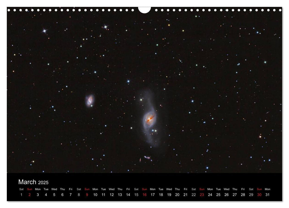 Deepsky (CALVENDO Monthly Calendar 2025)