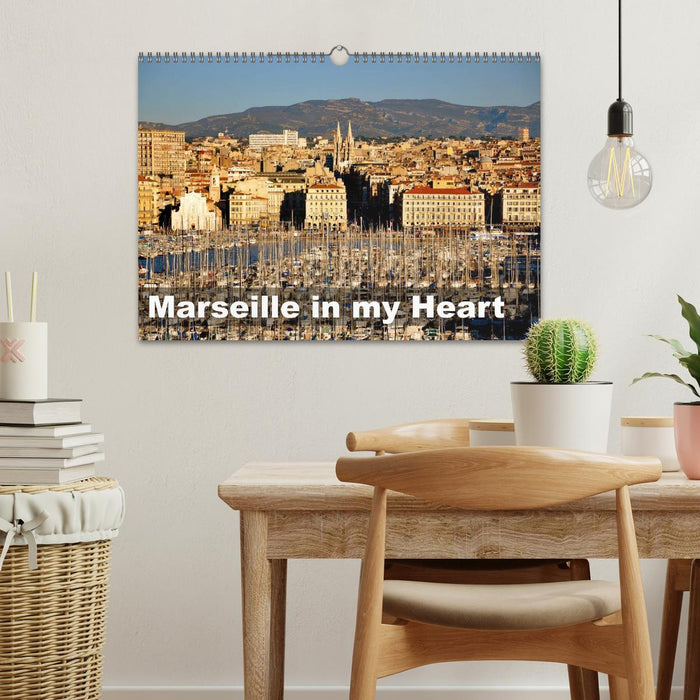 Marseille in my Heart (CALVENDO Monthly Calendar 2025)