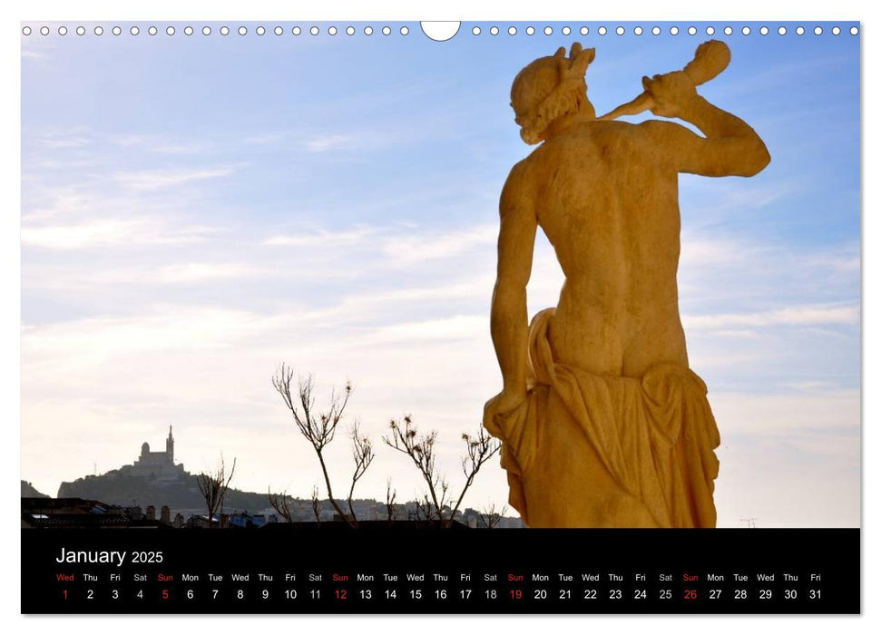 Marseille in my Heart (CALVENDO Monthly Calendar 2025)