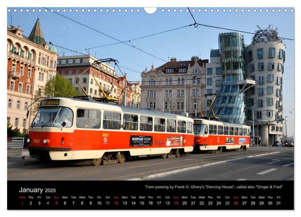 Prague in my heart (CALVENDO Monthly Calendar 2025)