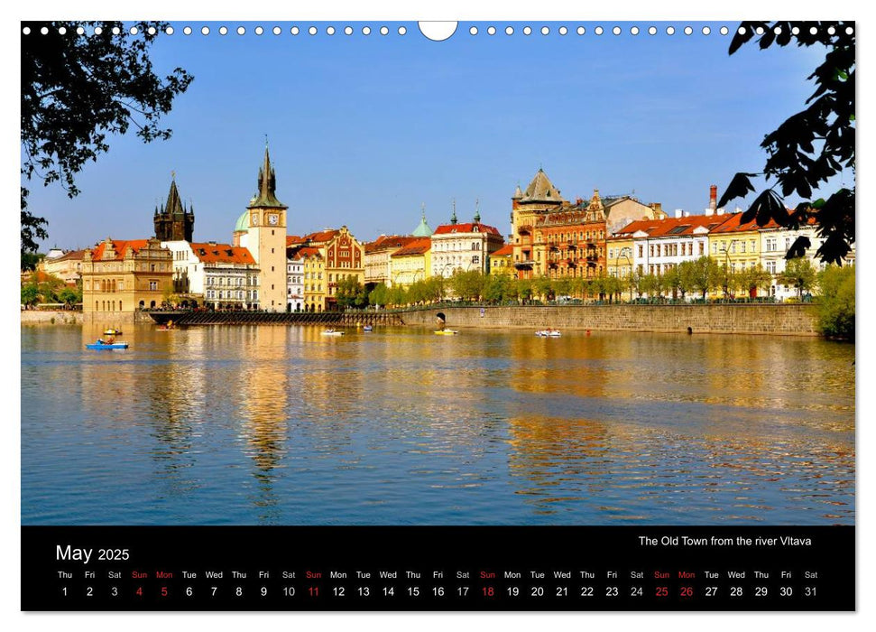 Prague in my heart (CALVENDO Monthly Calendar 2025)