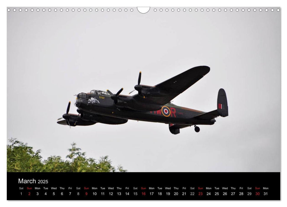 Military Aircraft (CALVENDO Monthly Calendar 2025)