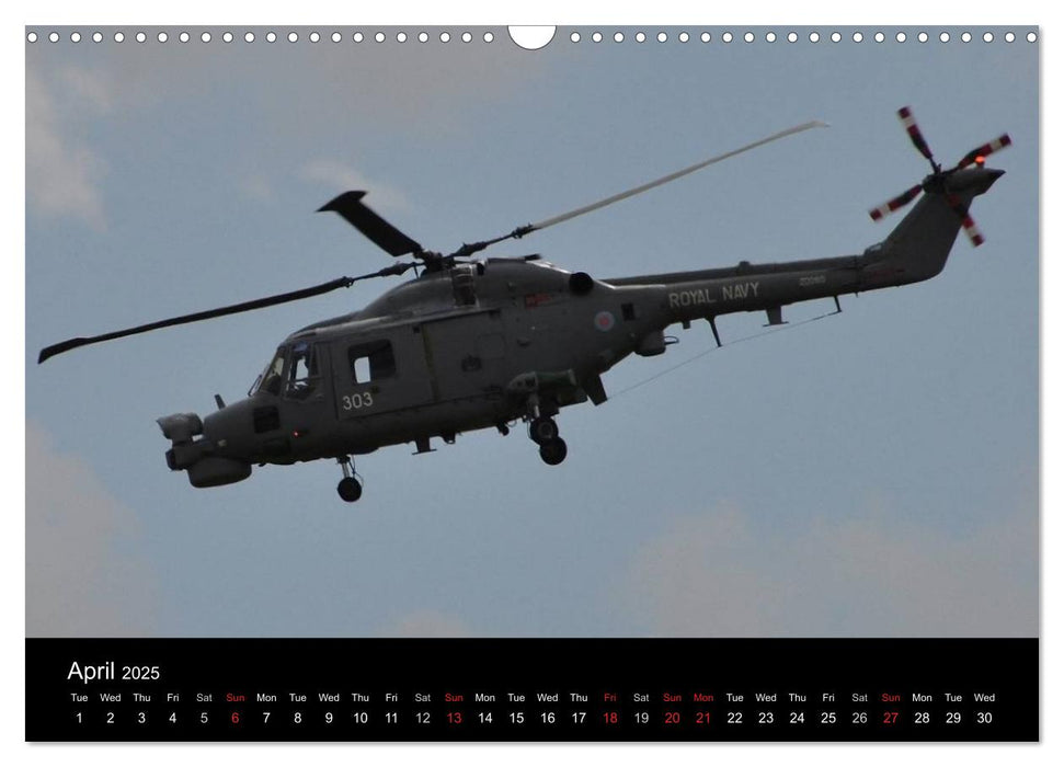 Military Aircraft (CALVENDO Monthly Calendar 2025)