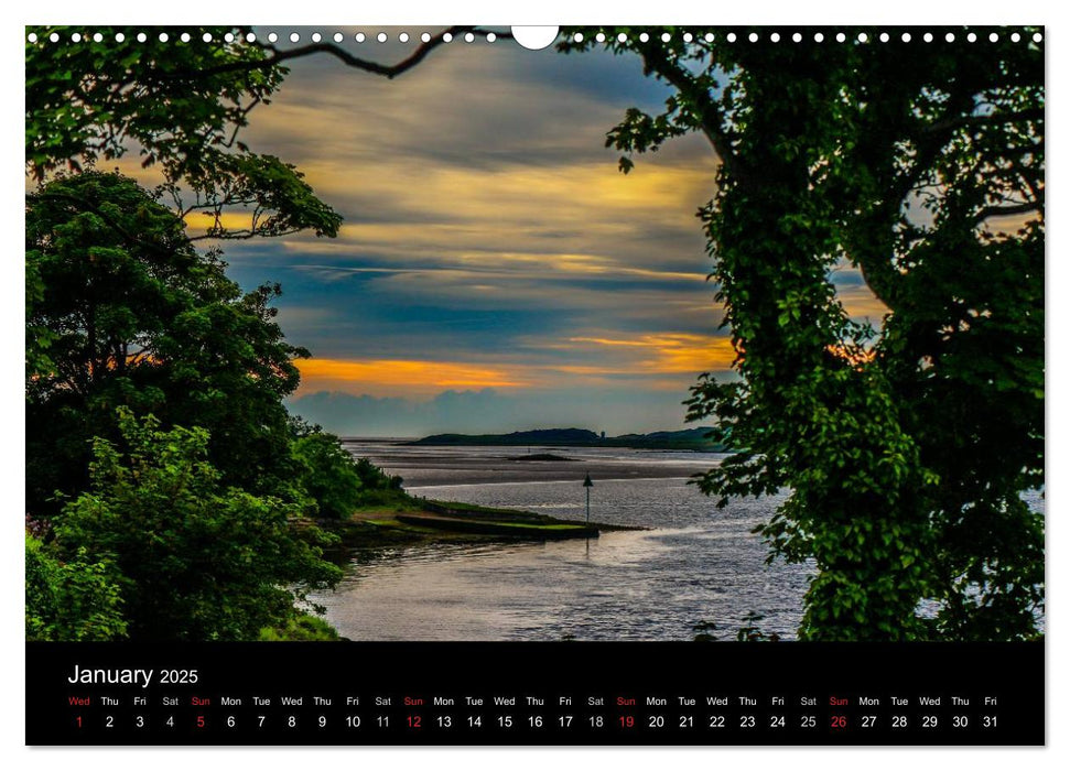 Landsapes of Donegal (CALVENDO Monthly Calendar 2025)