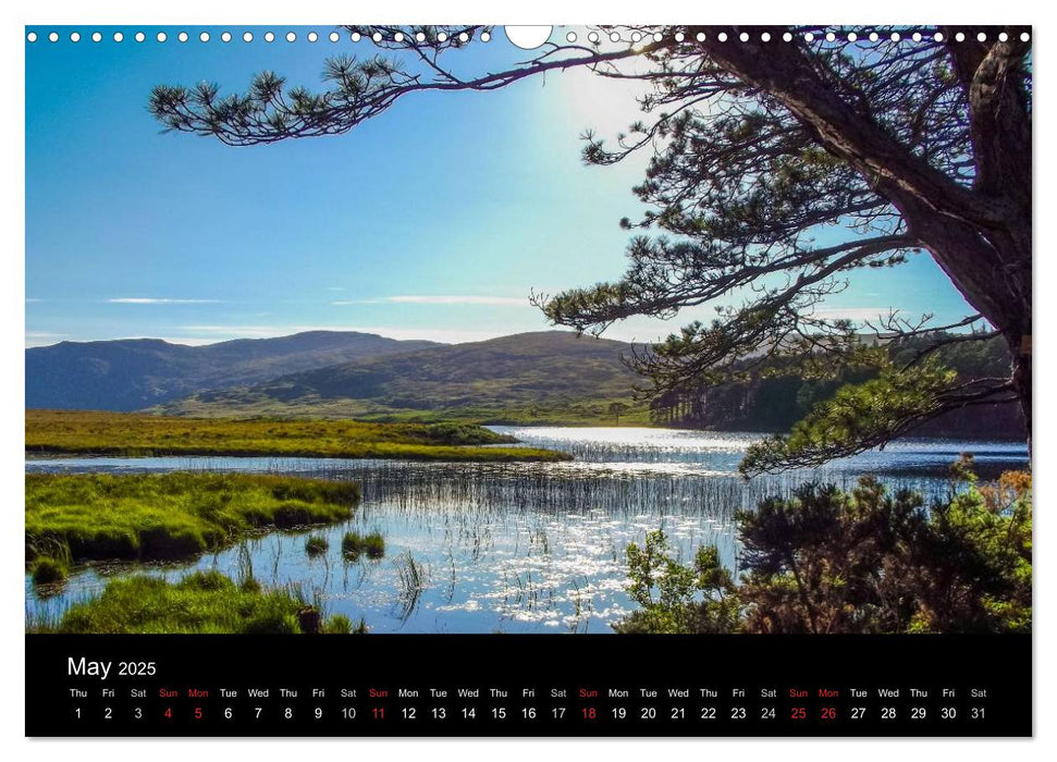 Landsapes of Donegal (CALVENDO Monthly Calendar 2025)