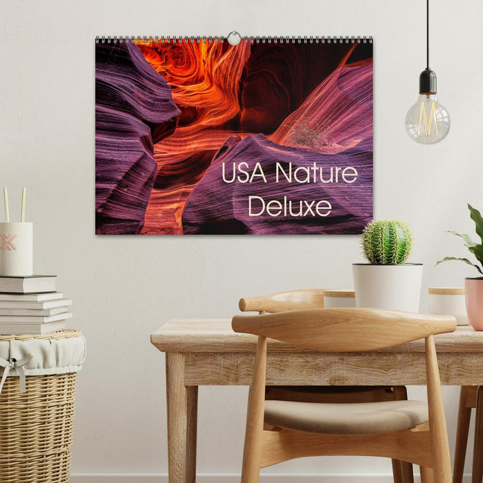 USA Nature Deluxe (CALVENDO Monthly Calendar 2025)