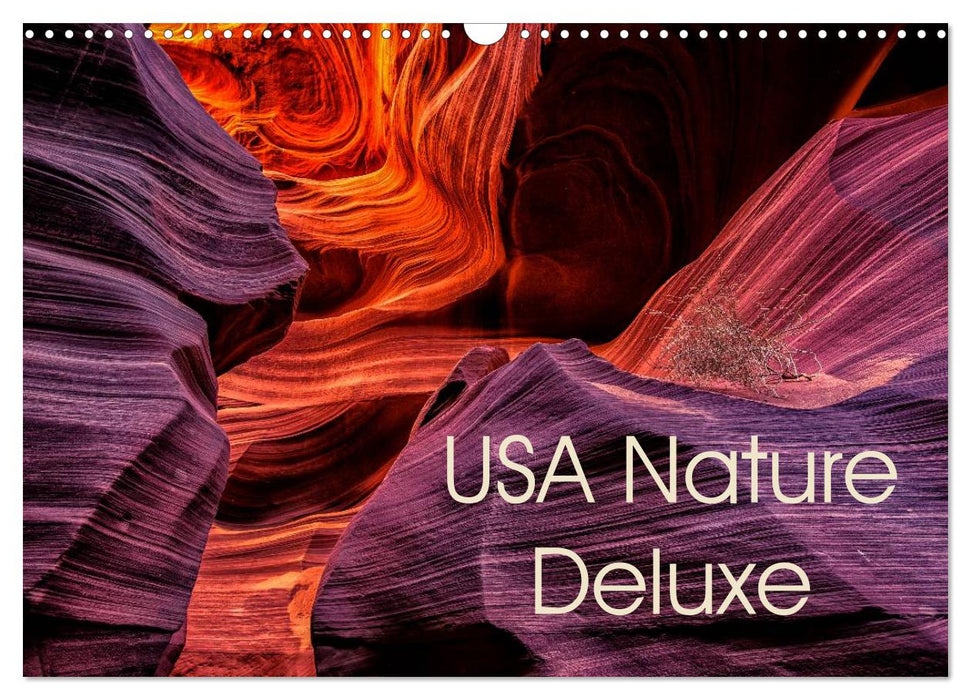 USA Nature Deluxe (CALVENDO Monthly Calendar 2025)