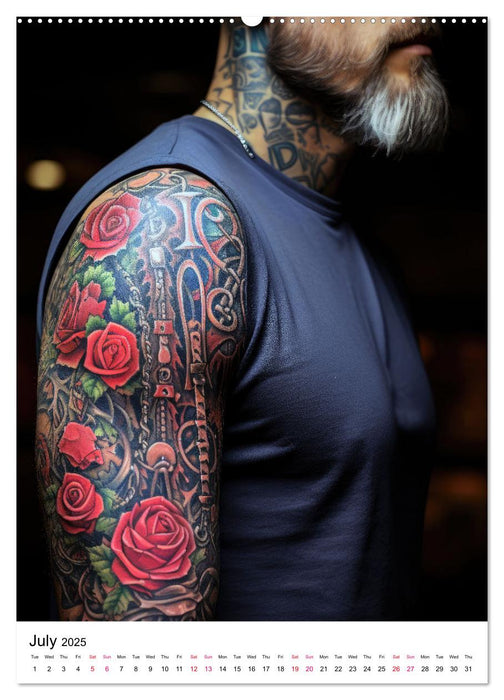 Tattoo Tales (CALVENDO Premium-Calendar 2025)