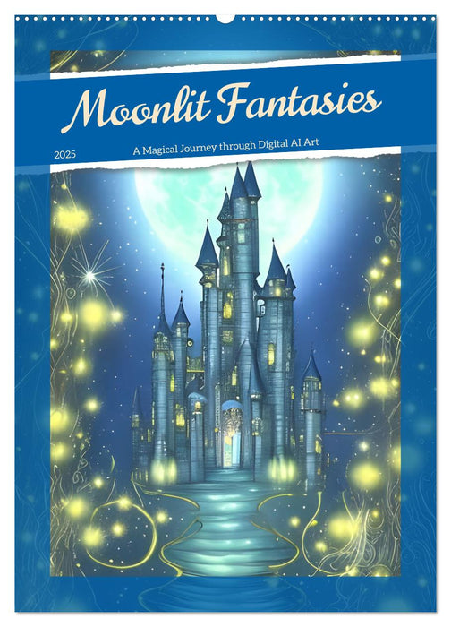 Moonlit Fantasies (CALVENDO Monthly Calendar 2025)