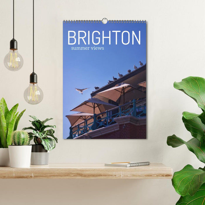 Brighton Summer Views (CALVENDO Monthly Calendar 2025)