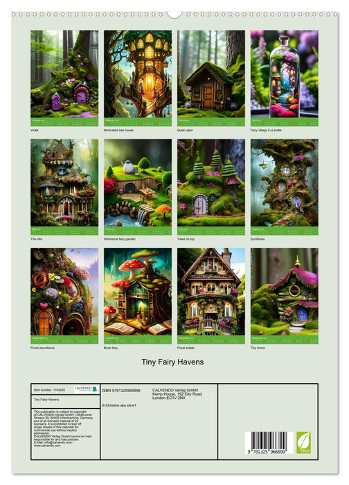 Tiny Fairy Havens (CALVENDO Premium-Calendar 2025)